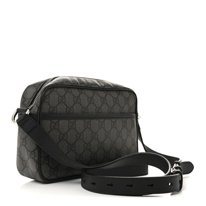 Gucci GG Supreme Monogram Mini Shoulder Bag Grey Black 3 of 14