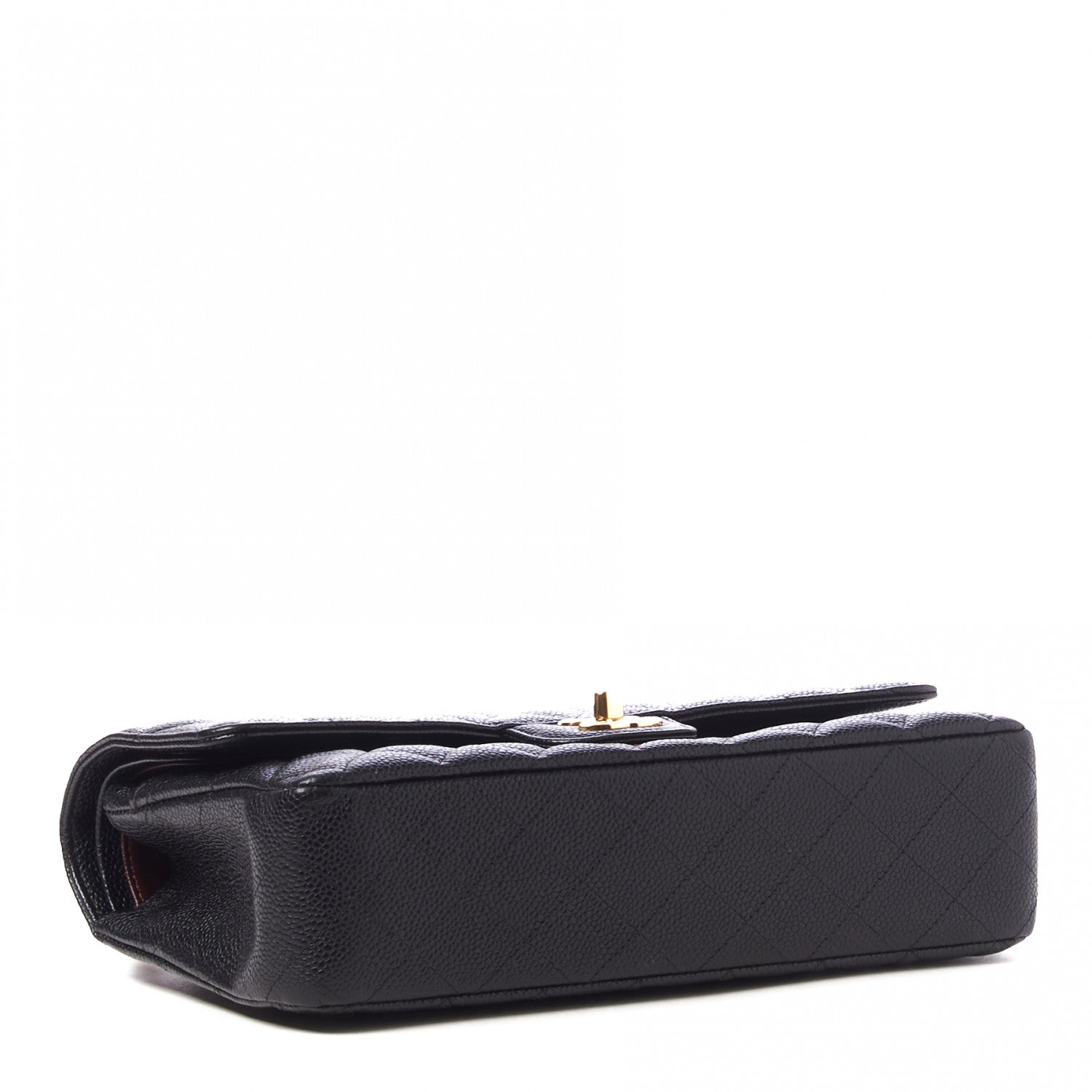 Chanel Caviar Quilted Medium Double Flap Black 3 of 11