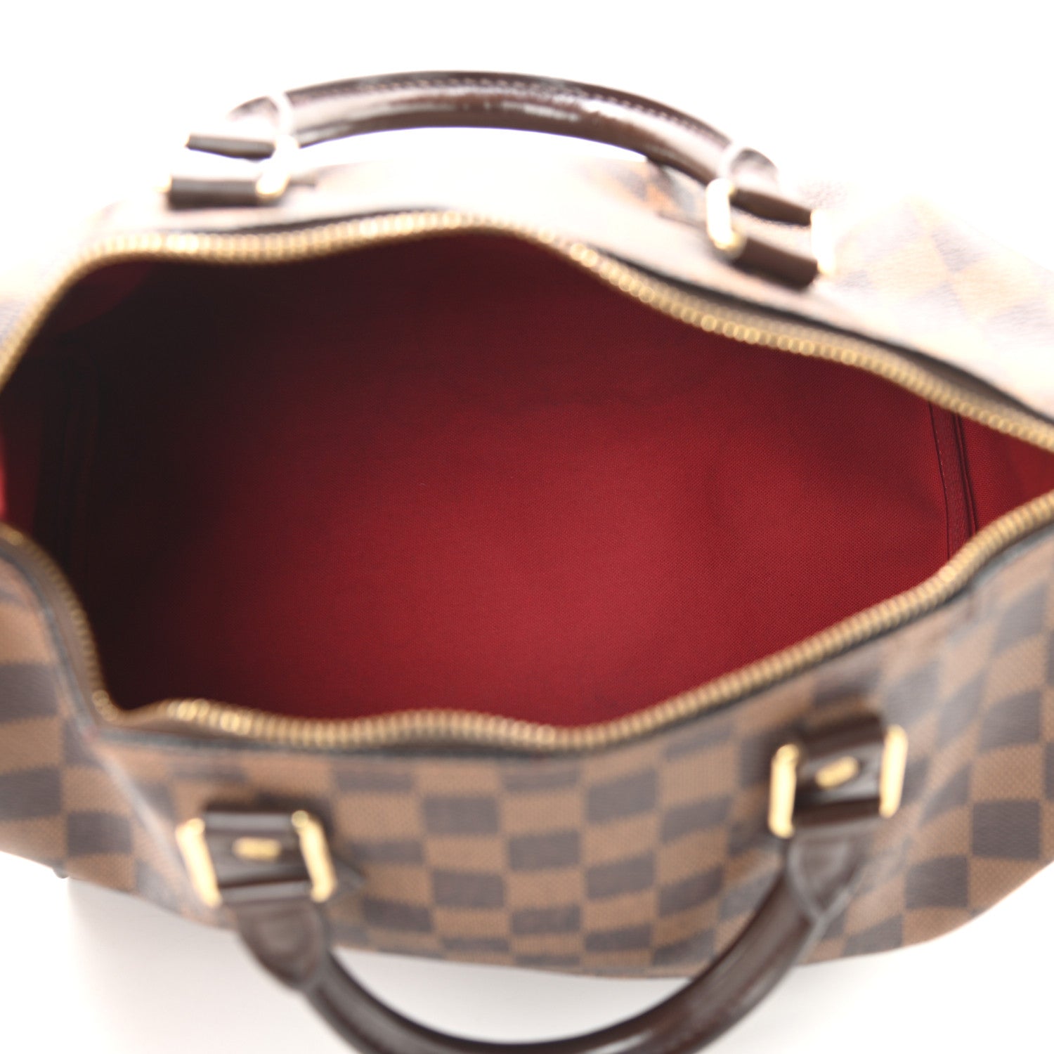 Louis Vuitton Damier Ebene Speedy 30 5 of 9