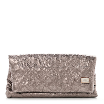 Louis Vuitton Jacquard Quilted Monogram Limelight Clutch MM Rose Gold 1 of 5