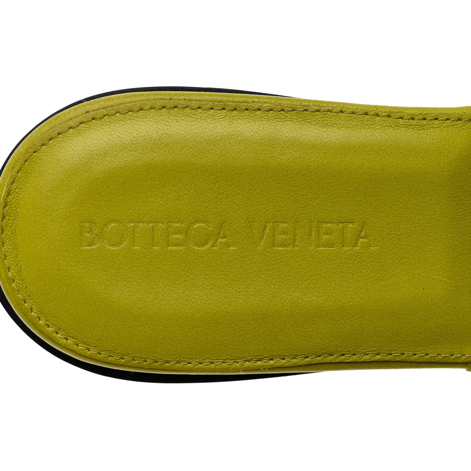 Bottega Veneta Nappa Quilted Rubber Lido Flat Sandals 36 Kiwi 6 of 8