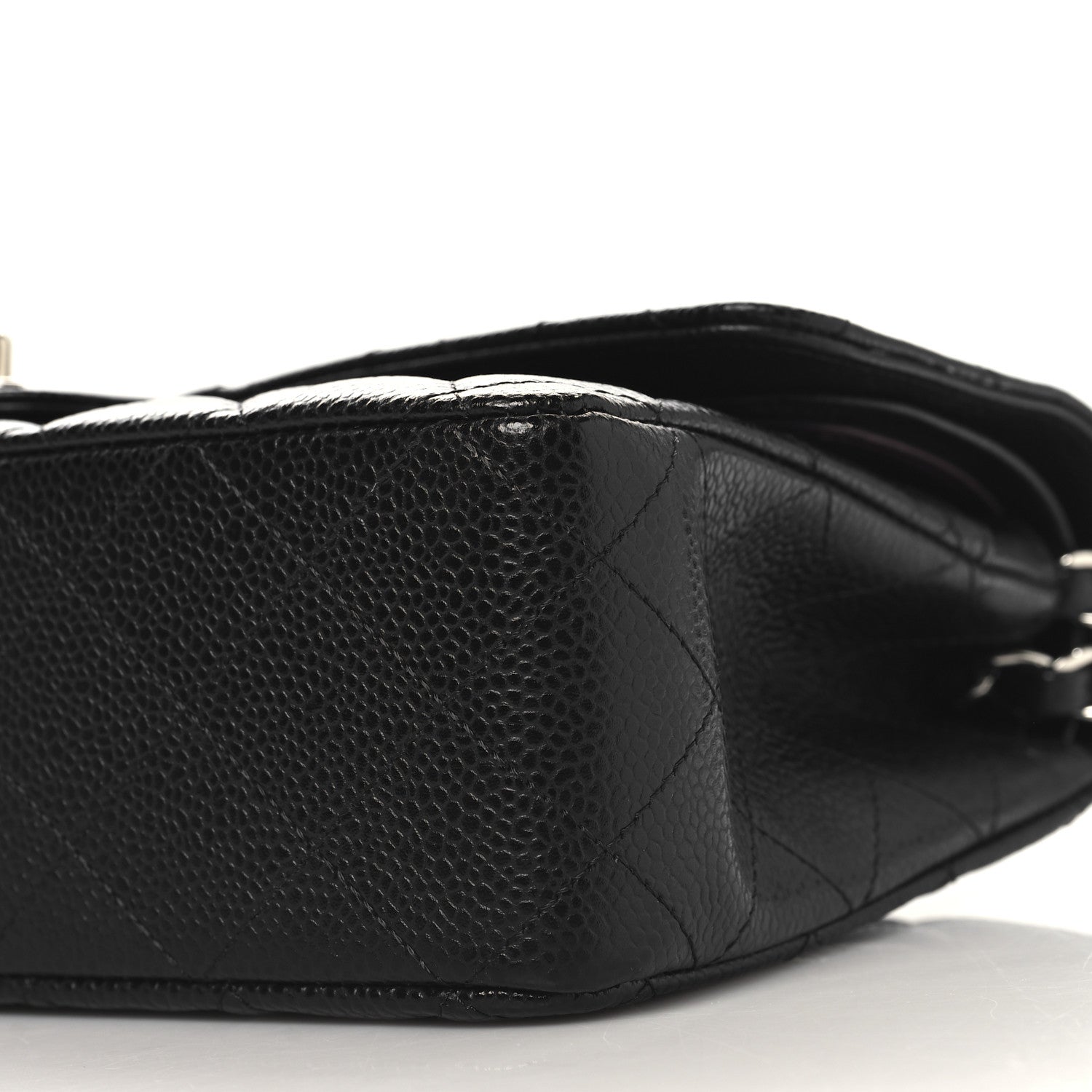 Chanel Caviar Quilted Medium Double Flap Black 10 of 10