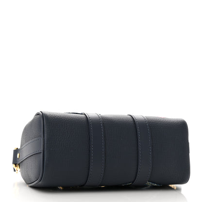 Louis Vuitton Taurillon Monogram Denim Drip Keepall XS Blue 4 of 9