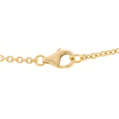 Cartier 18K Yellow Gold Interlocking LOVE Necklace 4 of 6
