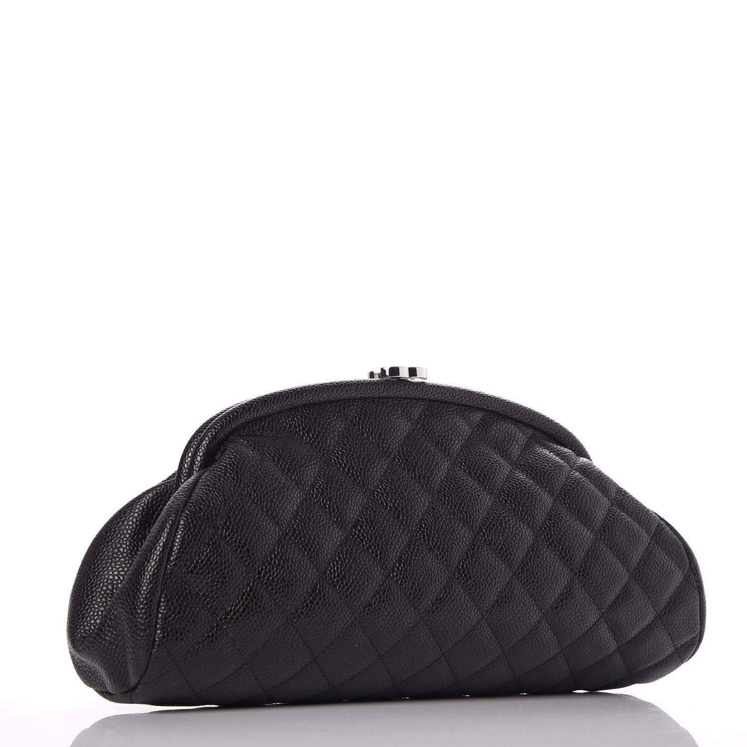 Chanel Caviar Quilted Timeless Clutch Black 3 of 8