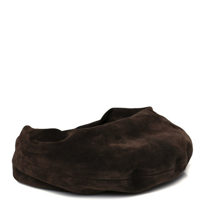 Khaite Suede Calfskin Medium Olivia Hobo Coffee 4 of 10