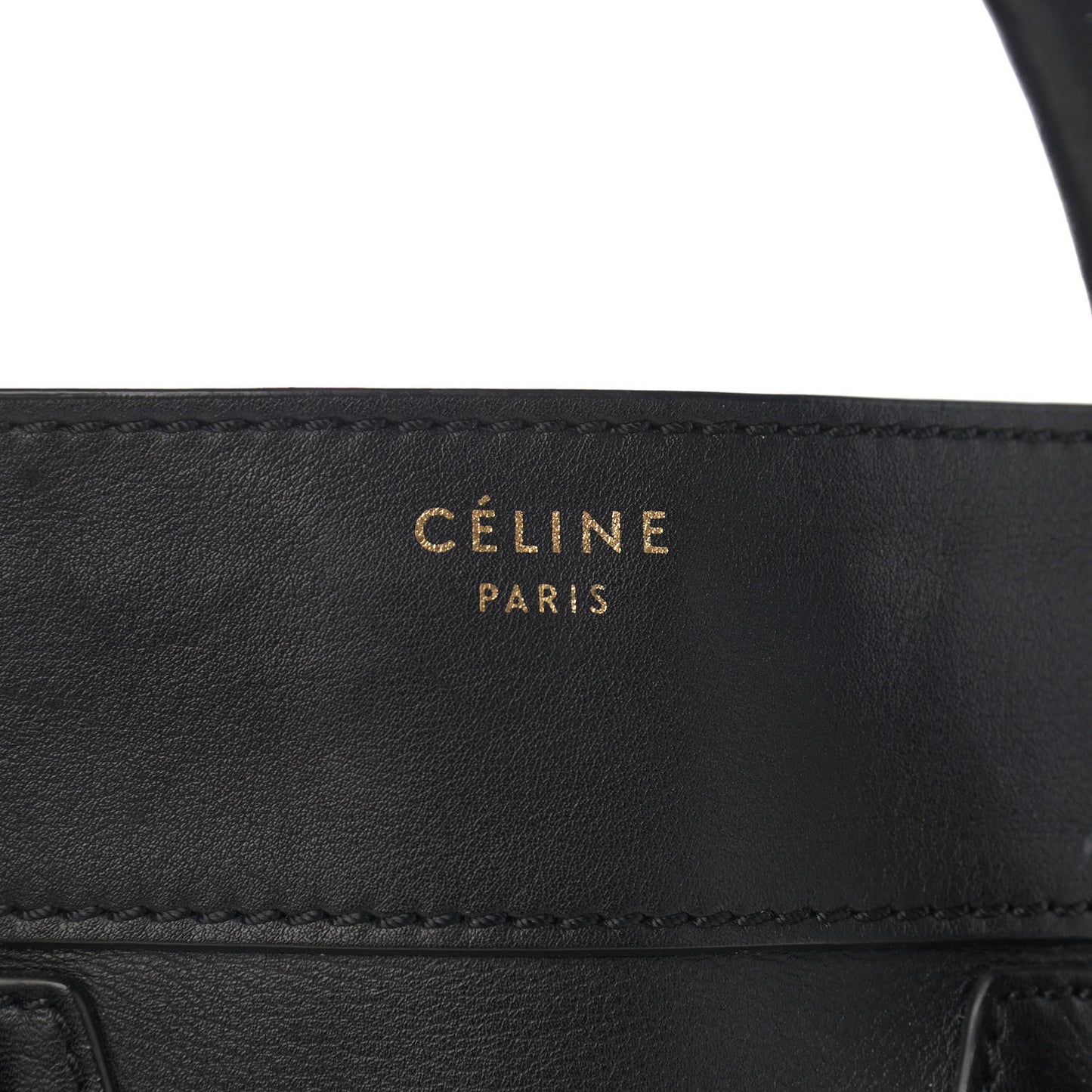 Smooth Calfskin Mini Luggage Black