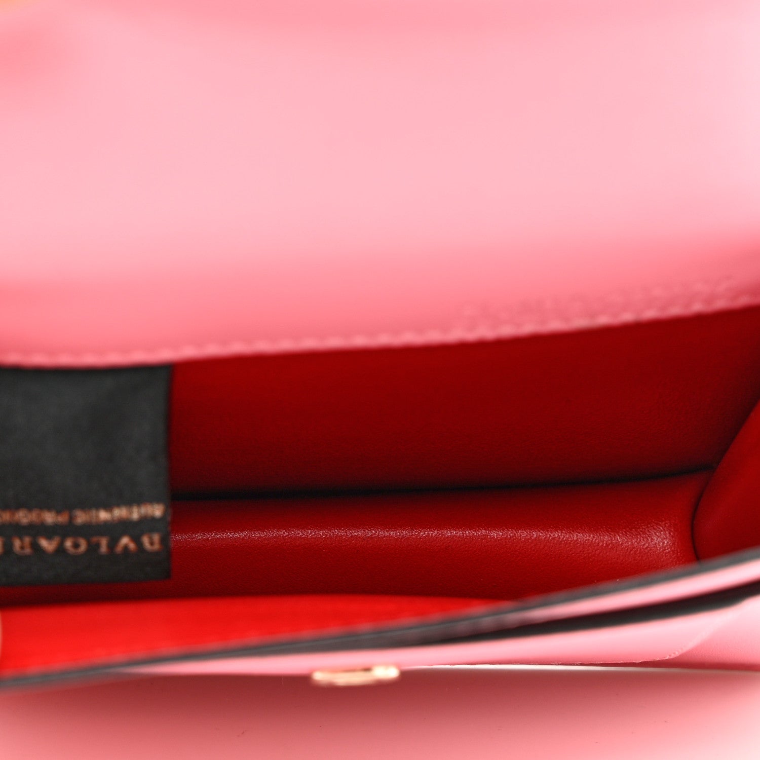 Bulgari Calfskin Serpenti Forever Purse Card Holder Pink 6 of 9