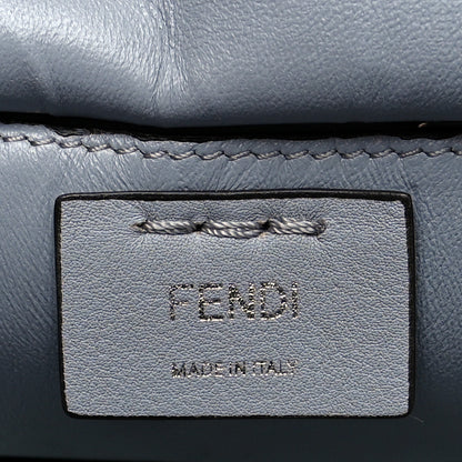 Fendi VItello Dolce Studded Petite 3Jours Tote Ghiaccio Multicolor 5 of 11