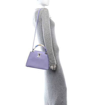 Louis Vuitton Taurillon Kintsugi Capucines BB Iris 2 of 9