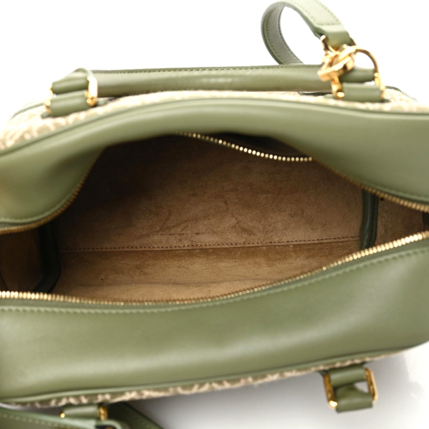 Jacquard Anagram Calfskin Amazona 19 Avocado Green