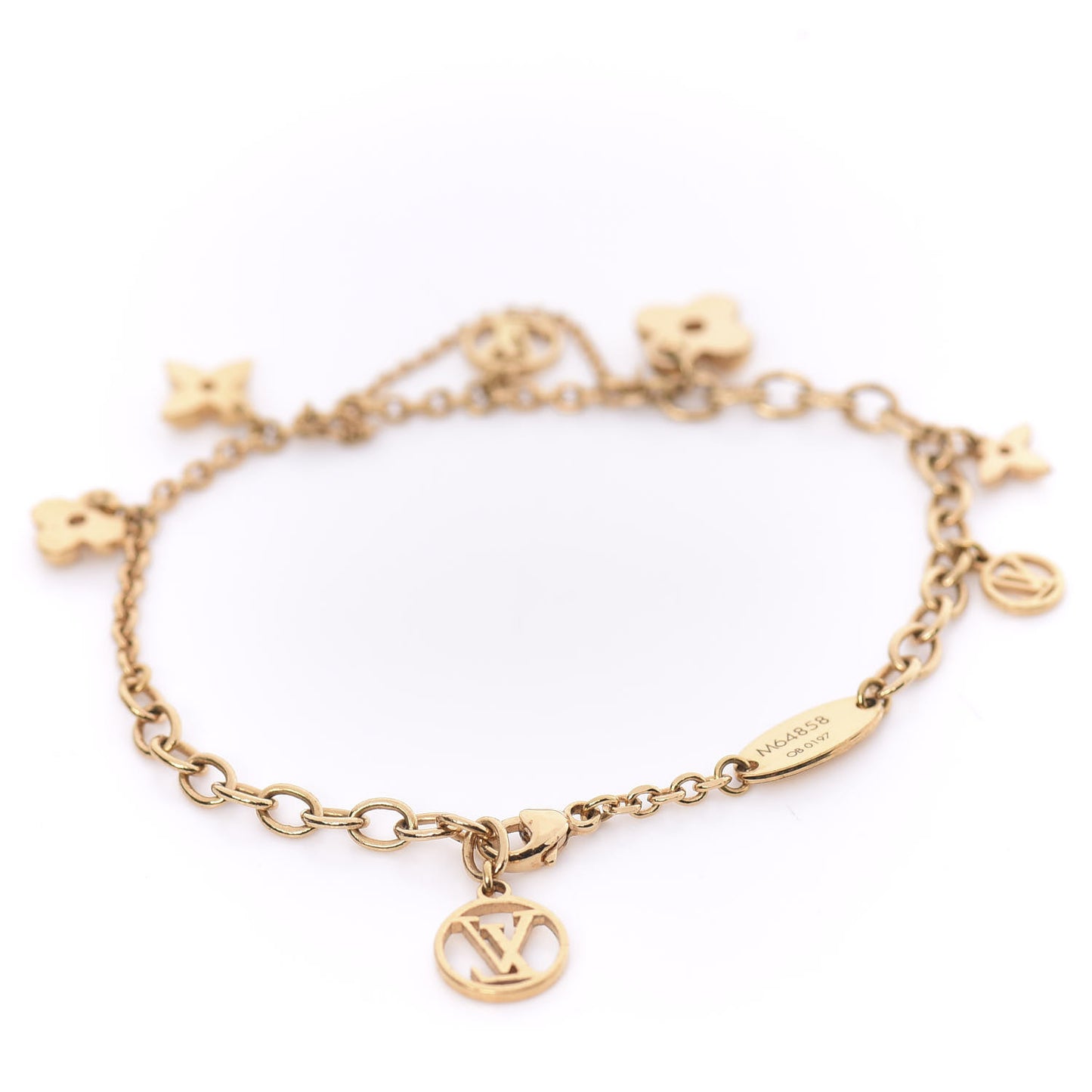 Metal Monogram Blooming Supple Bracelet