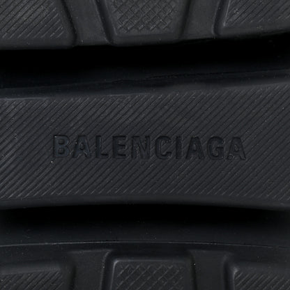 Balenciaga Technical 3D Recycled Knit Allover Logo Mens Speed 2.0 Sneakers 44 Monocolor Black White 6 of 7