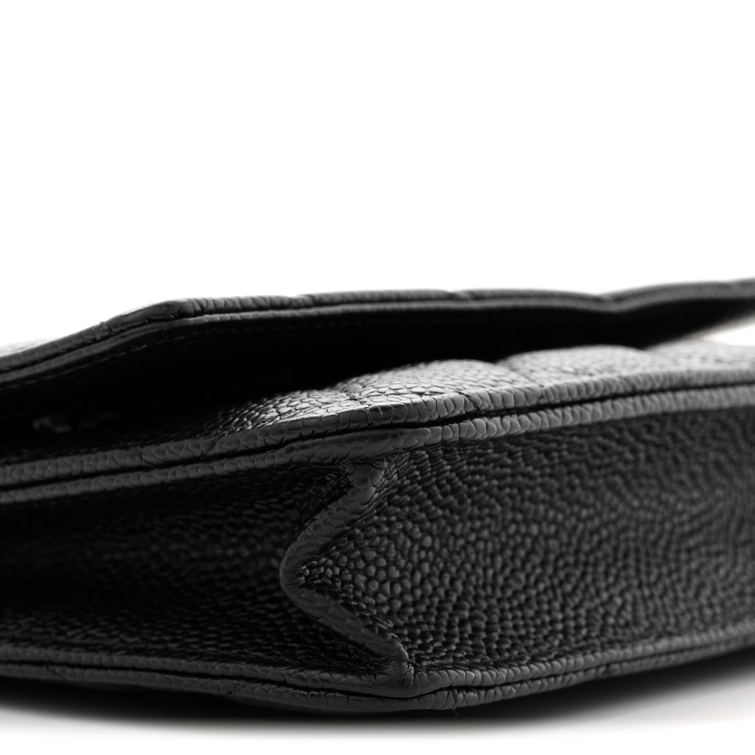 Chanel Caviar Quilted Wallet on Chain WOC Black 9 of 11