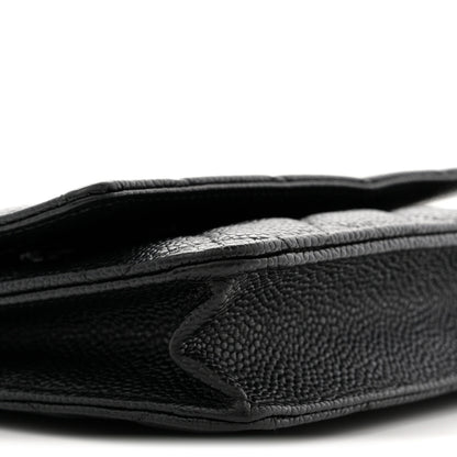 Chanel Caviar Quilted Wallet on Chain WOC Black 9 of 11