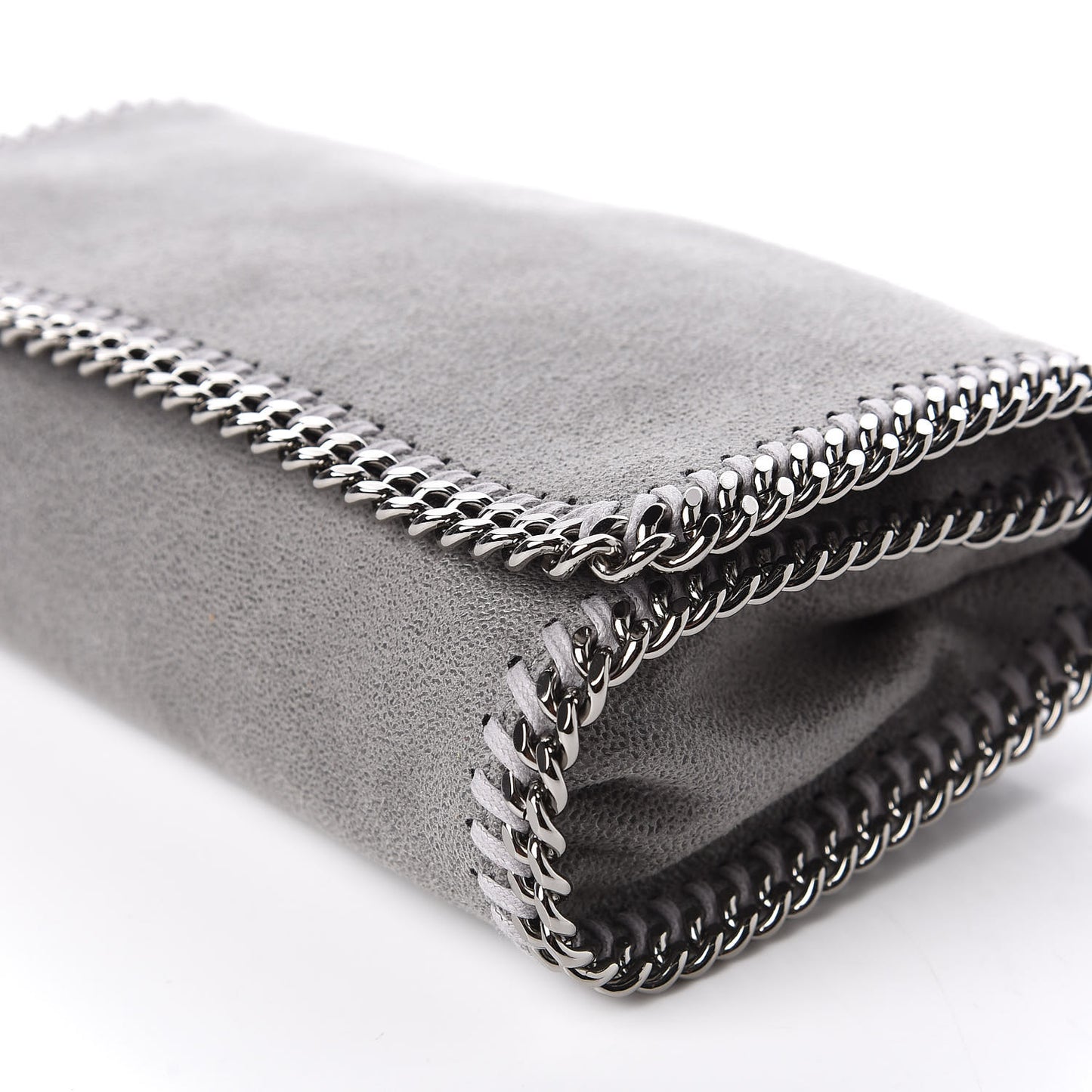 Shaggy Deer Falabella Crossbody Bag Light Grey