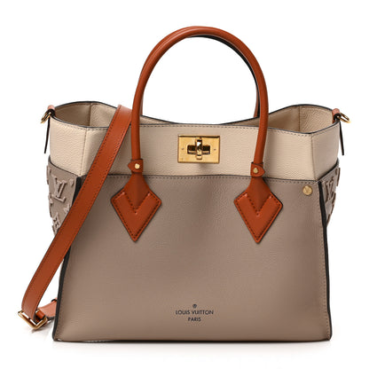 Louis Vuitton Calfskin Monogram Tufting On My Side Galet 1 of 9