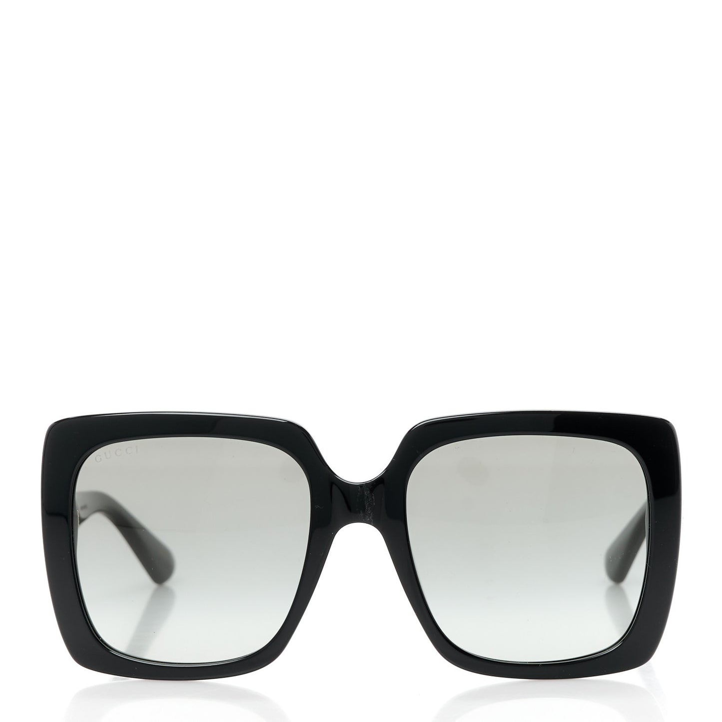 Crystal Square Frame GG Sunglasses GG0418S Black