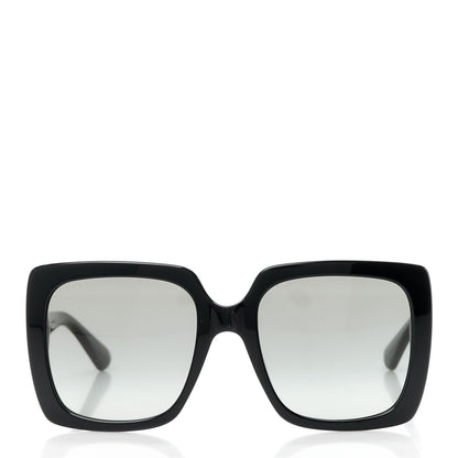 Gucci Crystal Square Frame GG Sunglasses GG0418S Black 3 of 9
