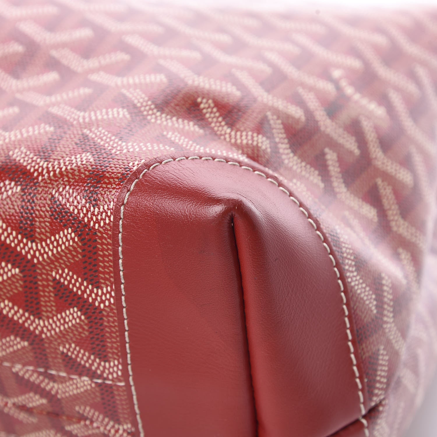 Goyard Goyardine Bellechasse PM Red 11 of 21