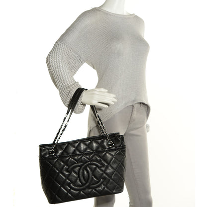 Chanel Caviar CC Timeless Soft Tote Black 2 of 7