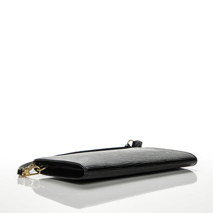 Louis Vuitton Epi Pochette Accessories 24 Black 4 of 8