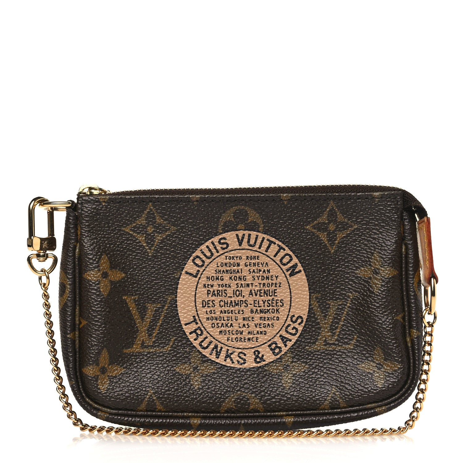 Louis Vuitton Monogram Complice Trunks and Bags Mini Pochette Accessories Beige 1 of 8