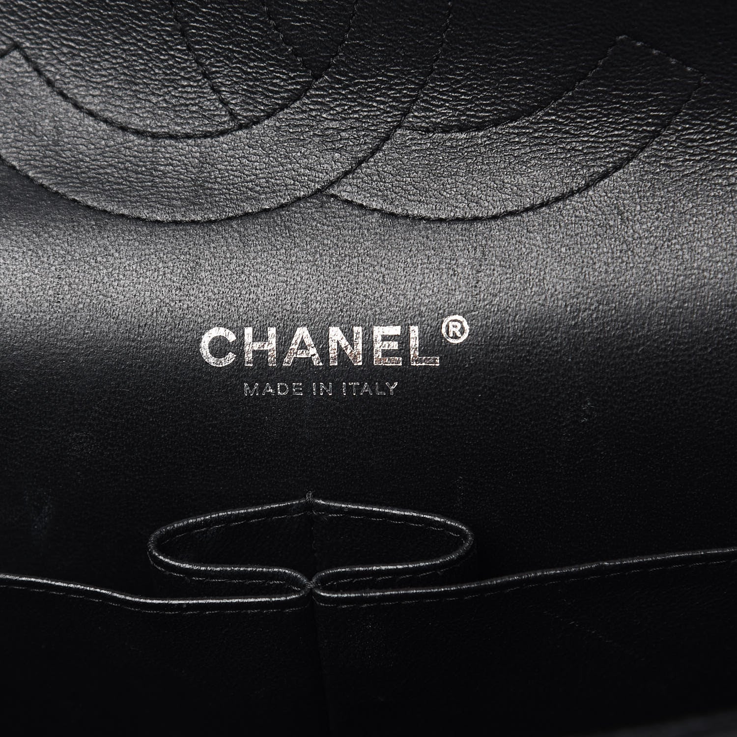 Chanel Crumpled Calfskin Quilted Jumbo Double Flap So Black 6 of 13