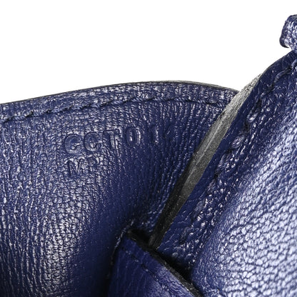 Hermes Togo Birkin 30 Bleu Encre 6 of 10