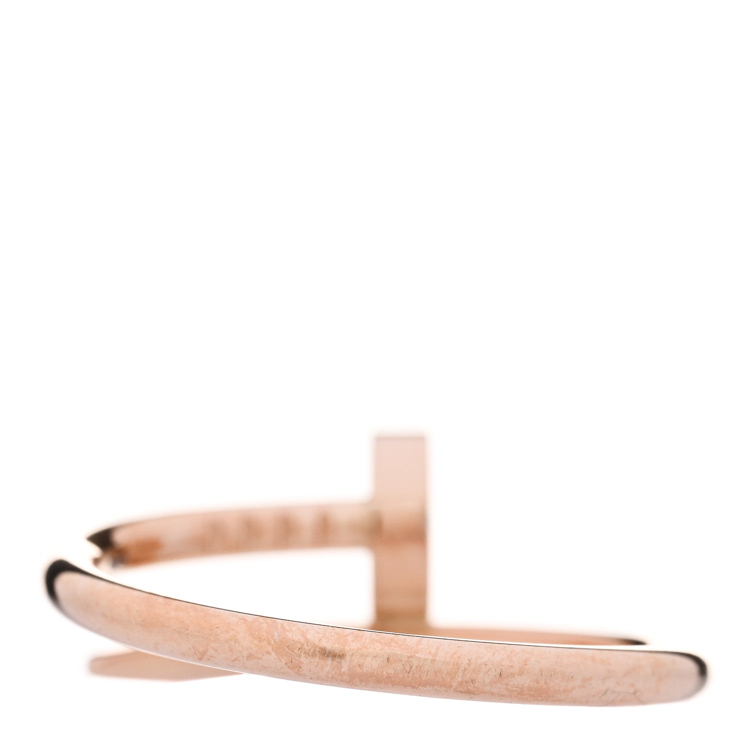 Cartier 18K Pink Gold Small Juste Un Clou Ring 51 5.75 3 of 5