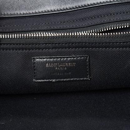 Saint Laurent Vitello Rive Gauche Large Tote Black 5 of 12