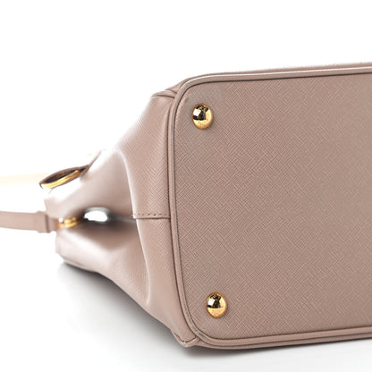 Prada Saffiano Medium Galleria Double Zip Tote Cammeo 9 of 11