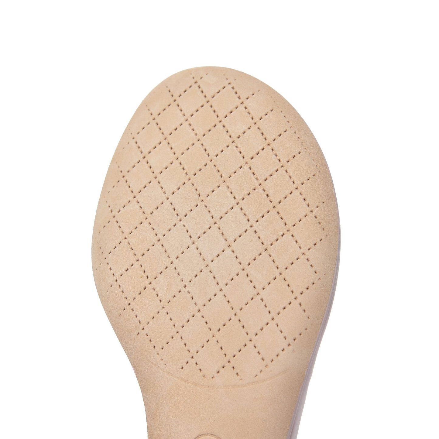 Lambskin Chain CC Logo Thong Sandals 38.5 Pink