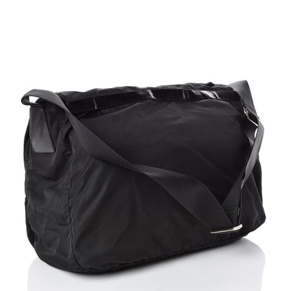 Prada Nylon Vela Messenger Bag Black 3 of 8