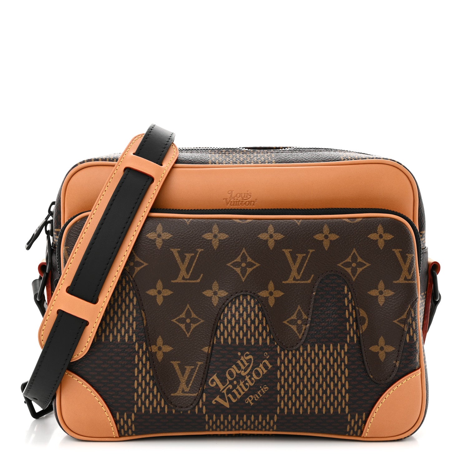 Louis Vuitton X NIGO Giant Damier Ebene Monogram Nil Messenger 1 of 11