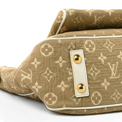 Louis Vuitton Monogram Sabbia Cabas MM White 9 of 10