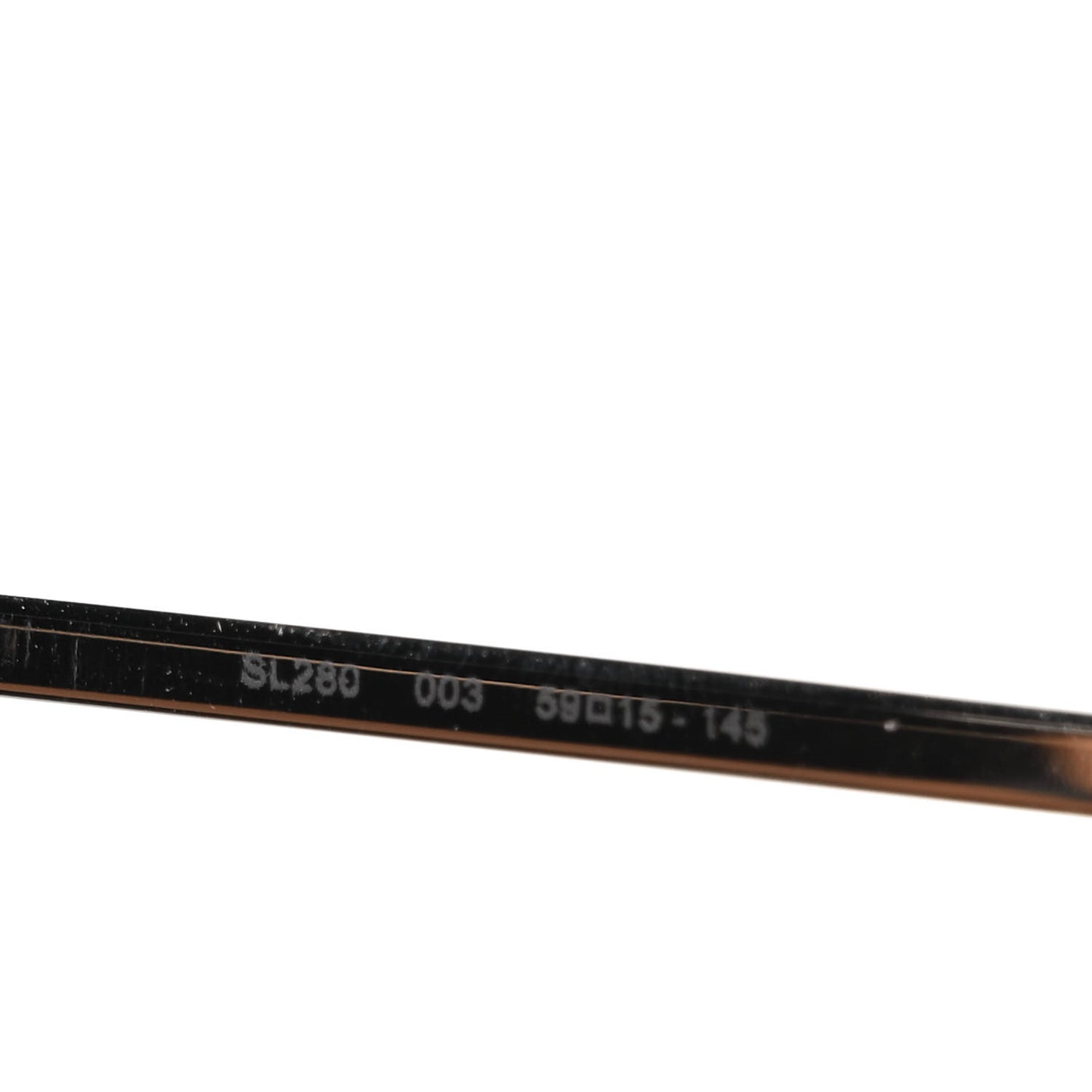 Square SL 280 Sunglasses Black Silver