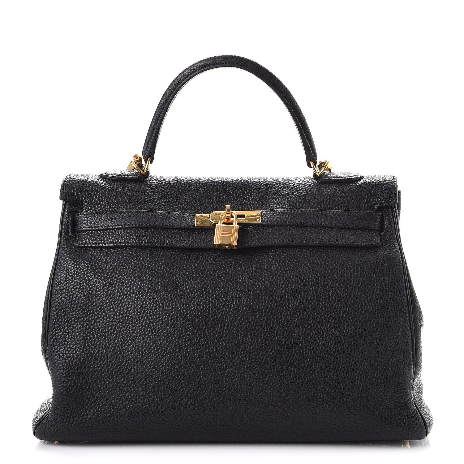 Hermes Taurillon Clemence Kelly Retourne 35 Black 1 of 40