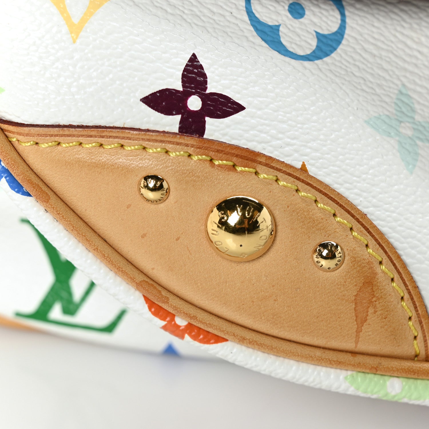 Louis Vuitton Monogram Multicolor Rita White 10 of 11