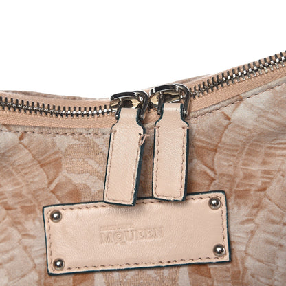 Alexander McQueen Silk Lace Print De Manta Clutch 8 of 11
