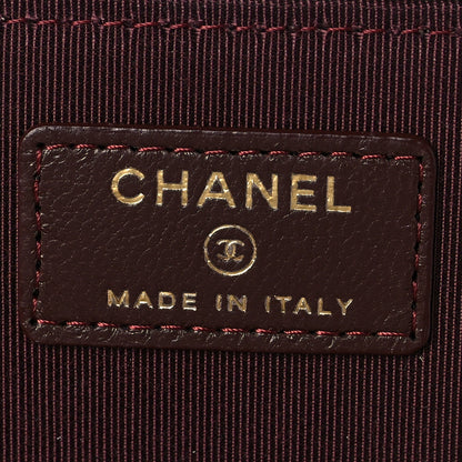 Chanel Lambskin Quilted Small Vanity Case With Chain Black 6 of 8