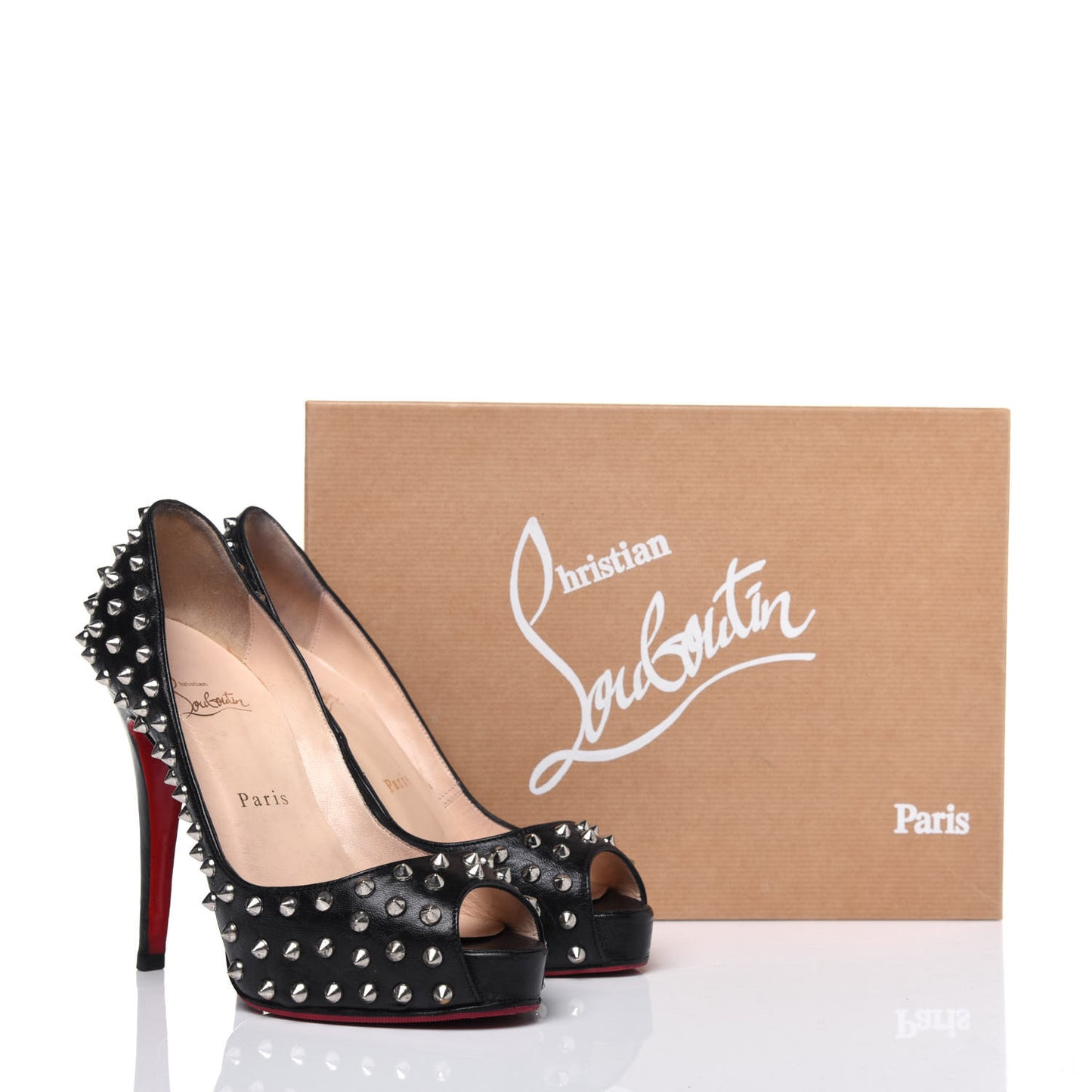 Nappa Very Prive Spikes 120 Pumps 36 Black