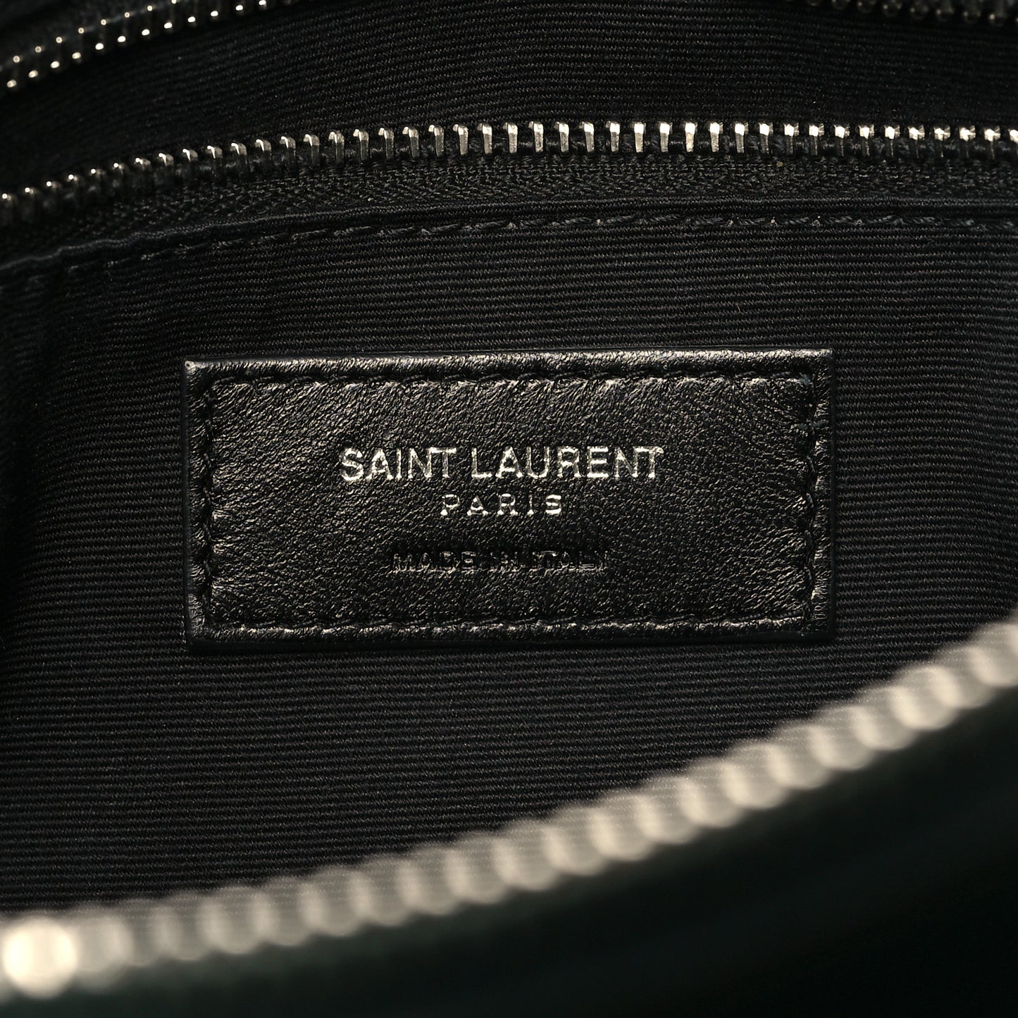 Calfskin Y Quilted Monogram Medium Loulou Chain Satchel Olive