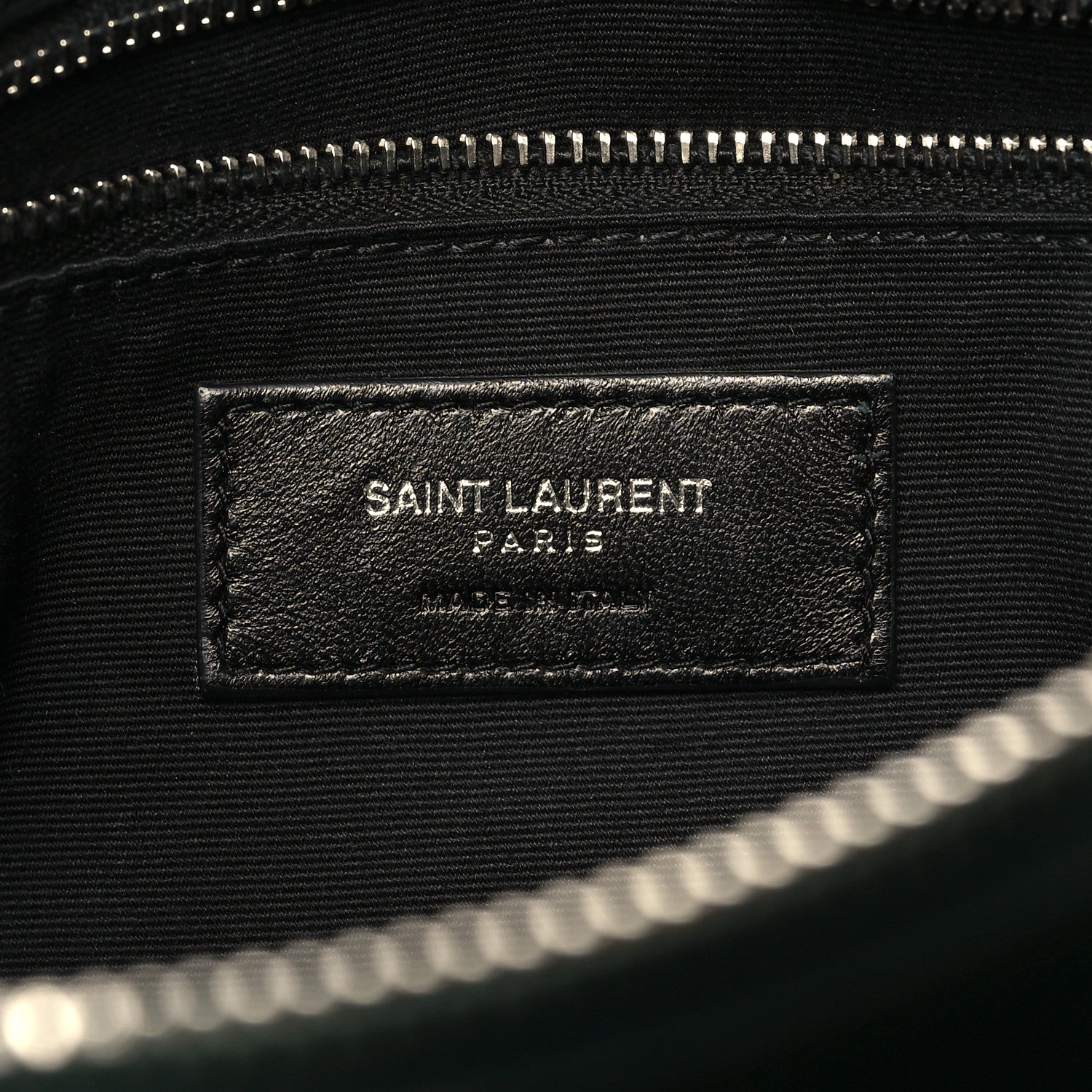 Saint Laurent Calfskin Y Quilted Monogram Medium Loulou Chain Satchel Olive 7 of 12