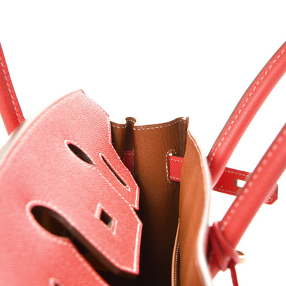 Hermes Epsom Candy Birkin 30 Rose Jaipur Gold 13 of 39