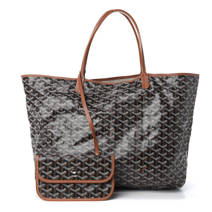 Goyard Goyardine Saint Louis GM Black Gold 1 of 14