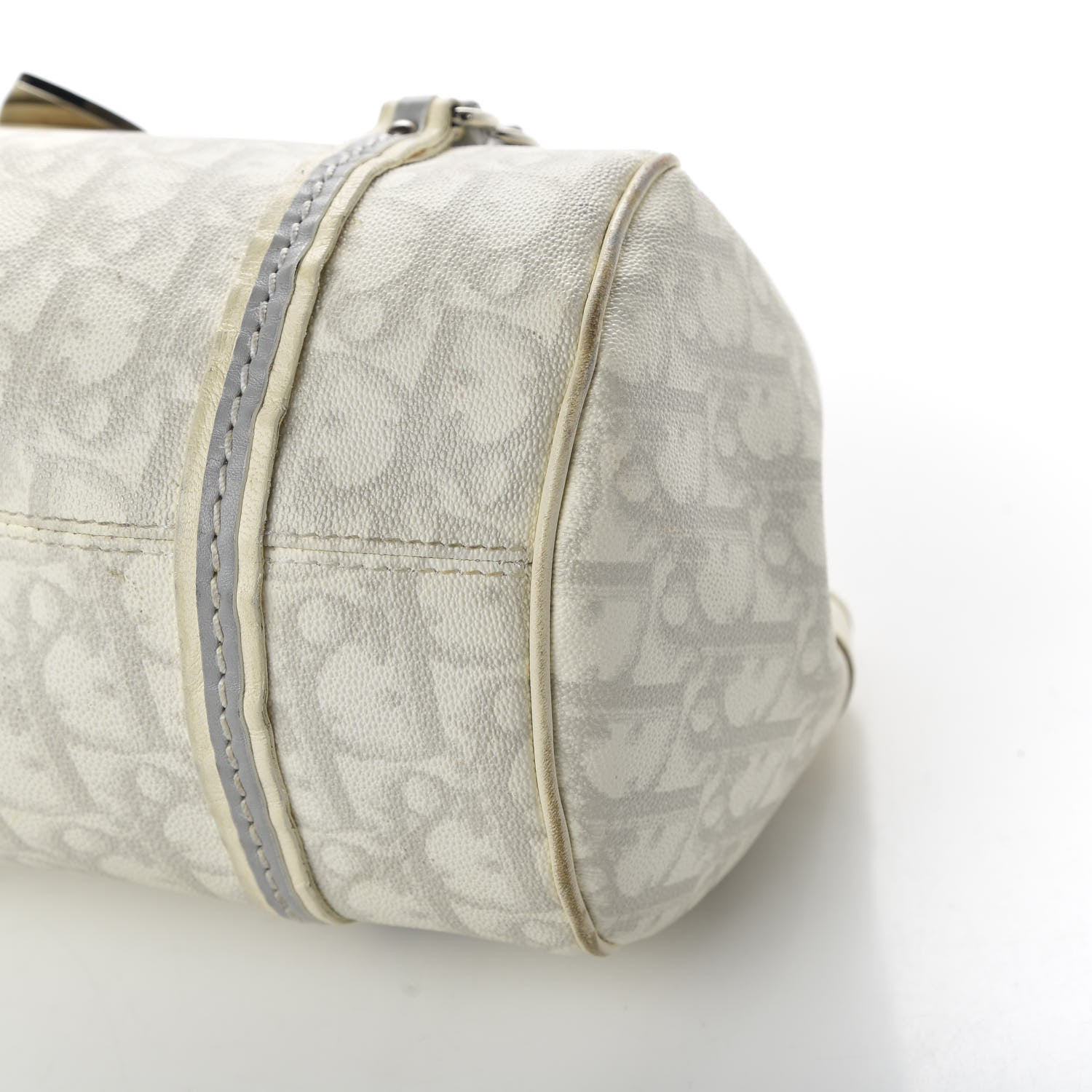 Christian Dior Monogram Romantique Trotter Bag Grey 9 of 11