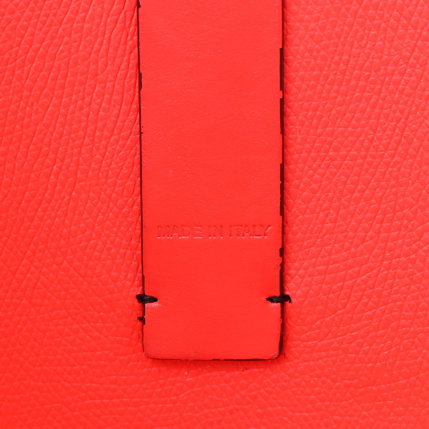 Patent Calfskin Small Oh Xtian Cabata Tote Red
