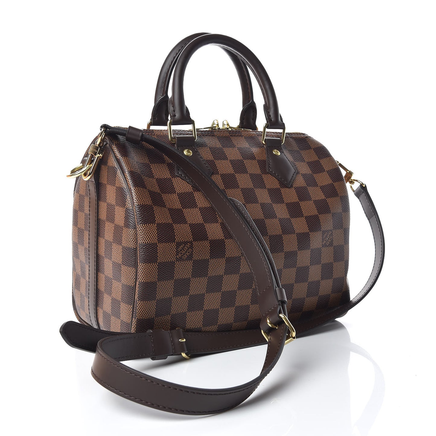 Damier Ebene Speedy Bandouliere 25