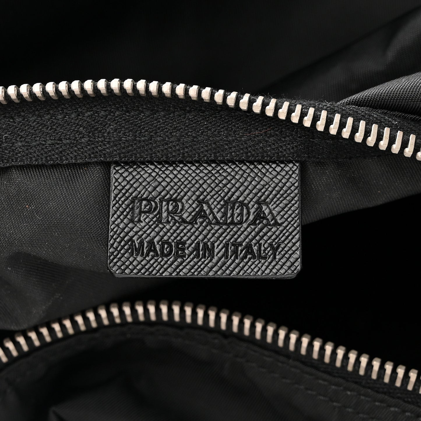 Tessuto Nylon Saffiano Duffel Black